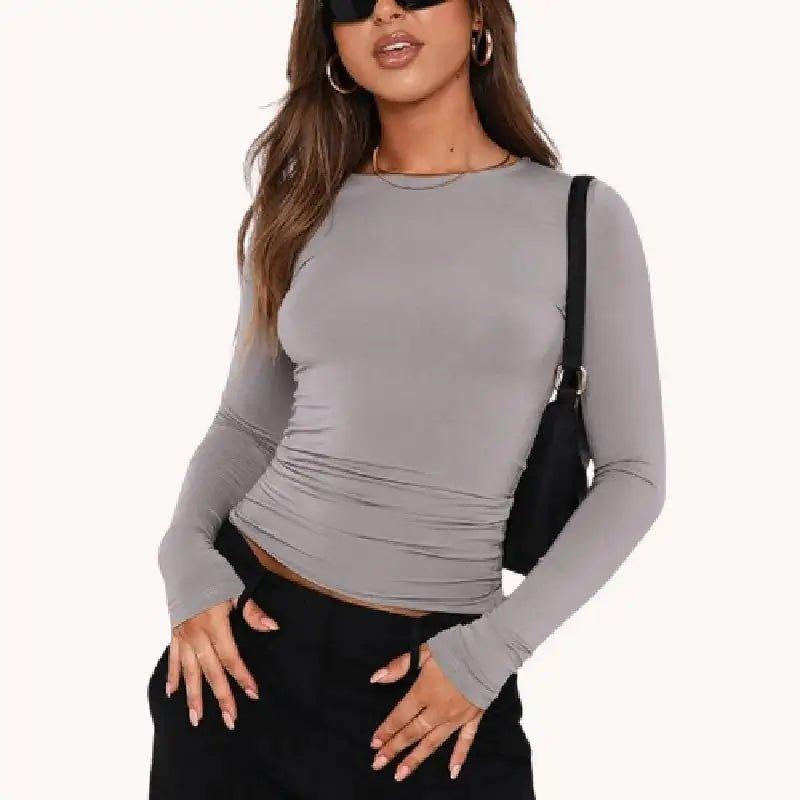 Slim Fit Pullover T-Shirt