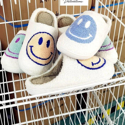 Smiley Face Slippers