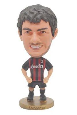 Soccer Milan Football Star 6.5cm PVC Action Figure Toy