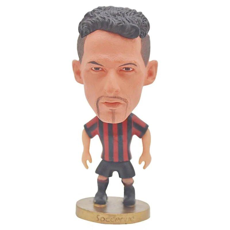 Soccer Milan Football Star 6.5cm PVC Action Figure Toy