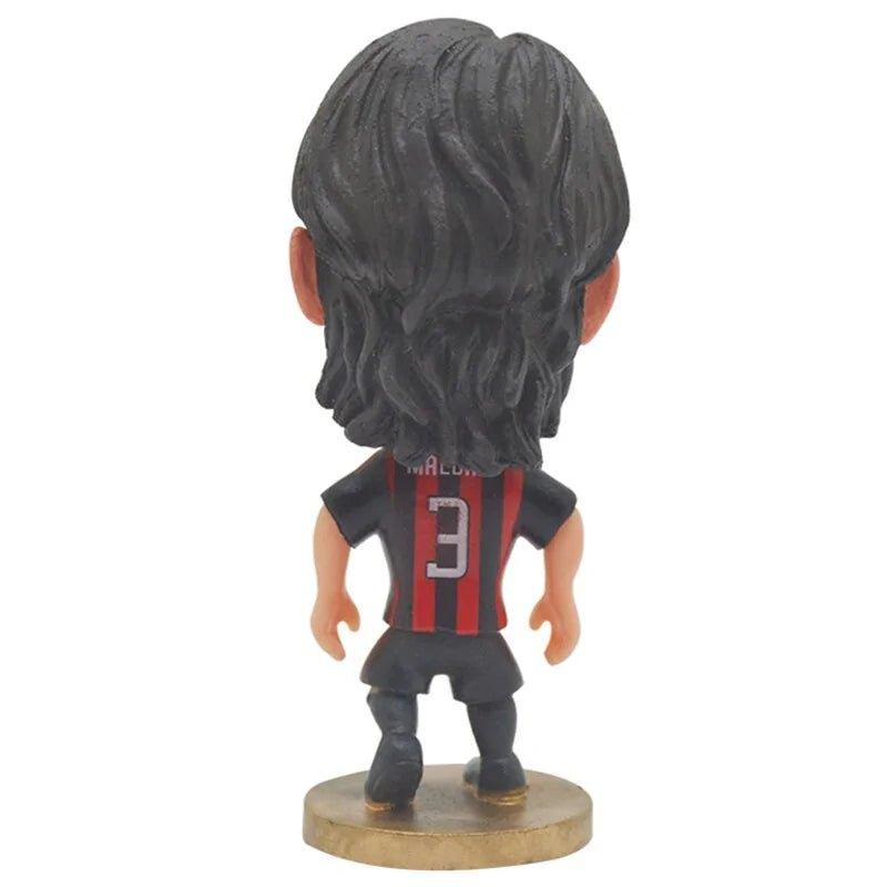 Soccer Milan Football Star 6.5cm PVC Action Figure Toy