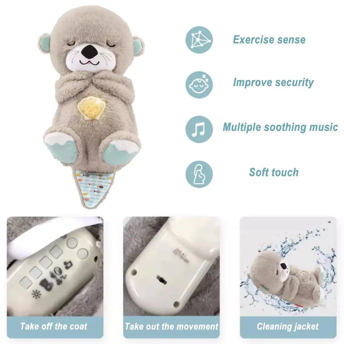 Soothing Otter Plush Doll Toy