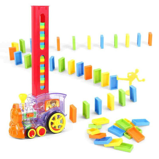 Sounding Light Automatic Laying Domino Brick Game