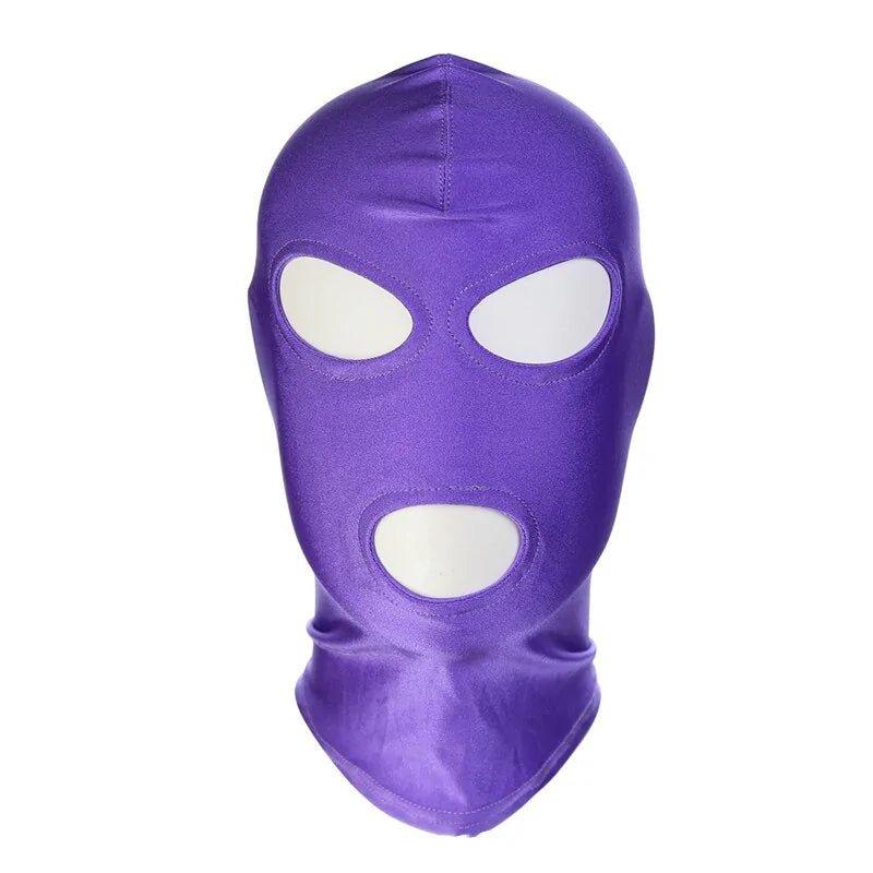 Spandex Open Mouth Hood Mask