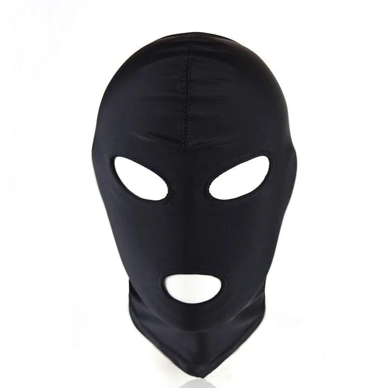 Spandex Open Mouth Hood Mask