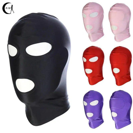 Spandex Open Mouth Hood Mask