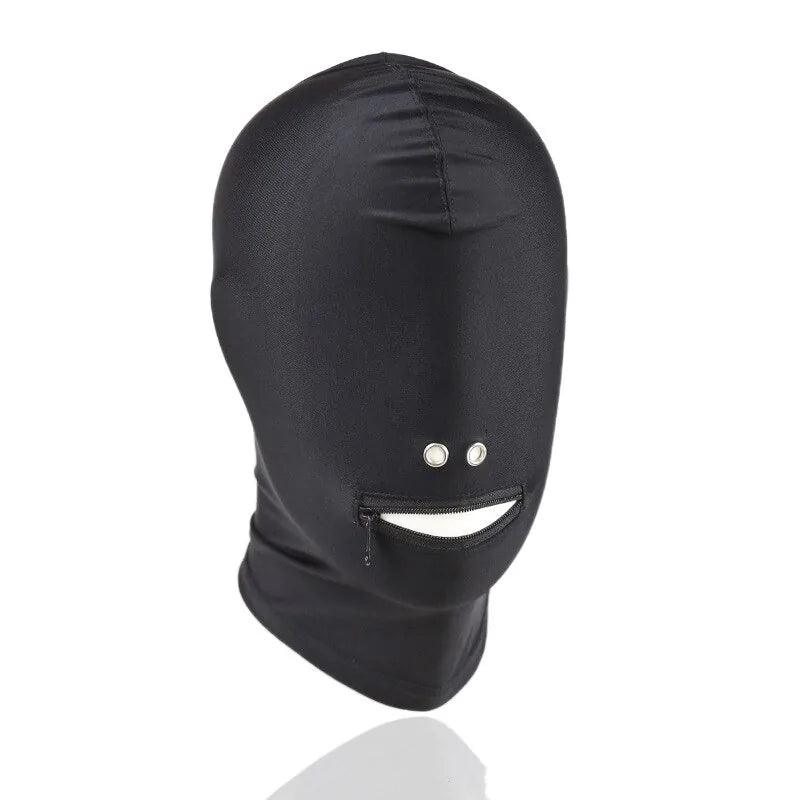 Spandex Open Mouth Hood Mask