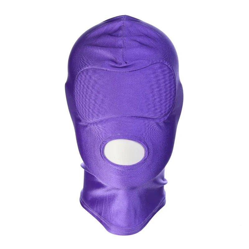 Spandex Open Mouth Hood Mask