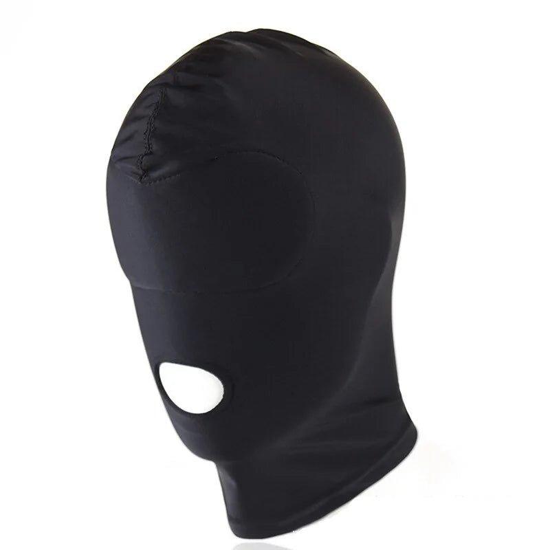 Spandex Open Mouth Hood Mask