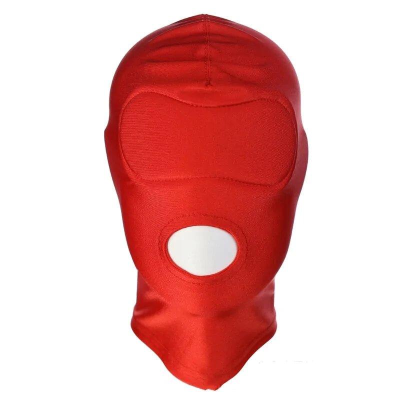 Spandex Open Mouth Hood Mask