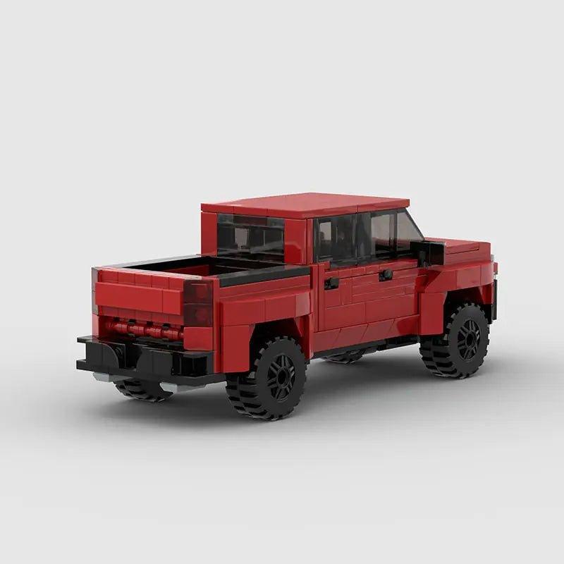 Speed Champions New City Technique Racing Off - road Pickup Truck Car Building Brick Set