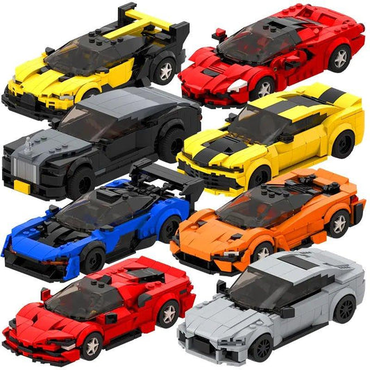 Speed City Building Blocks Racing Car DIY Set