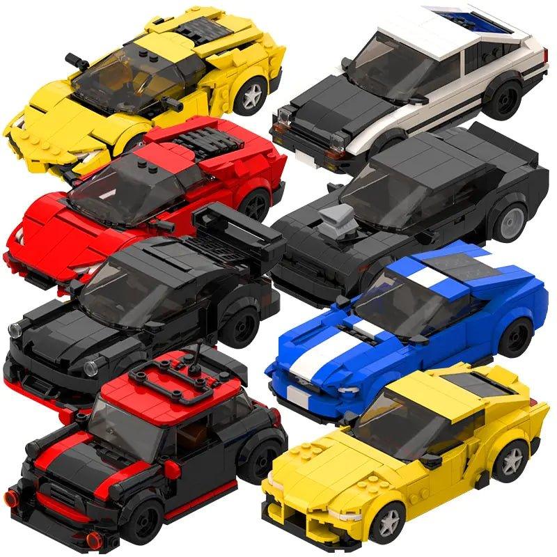 Speed City Building Blocks Racing Car DIY Set