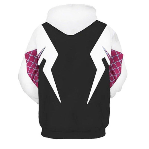 Embrace Your Inner Superhero with the Spider-Gwen / Spider-Woman Hoodie