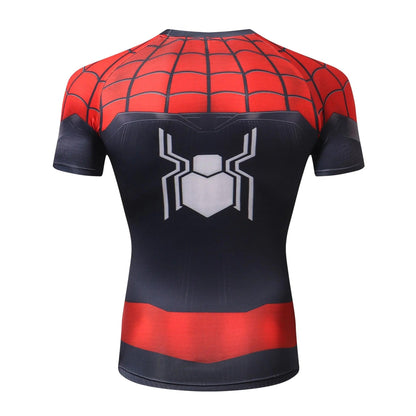 Spider Man 3D Printed T shirts