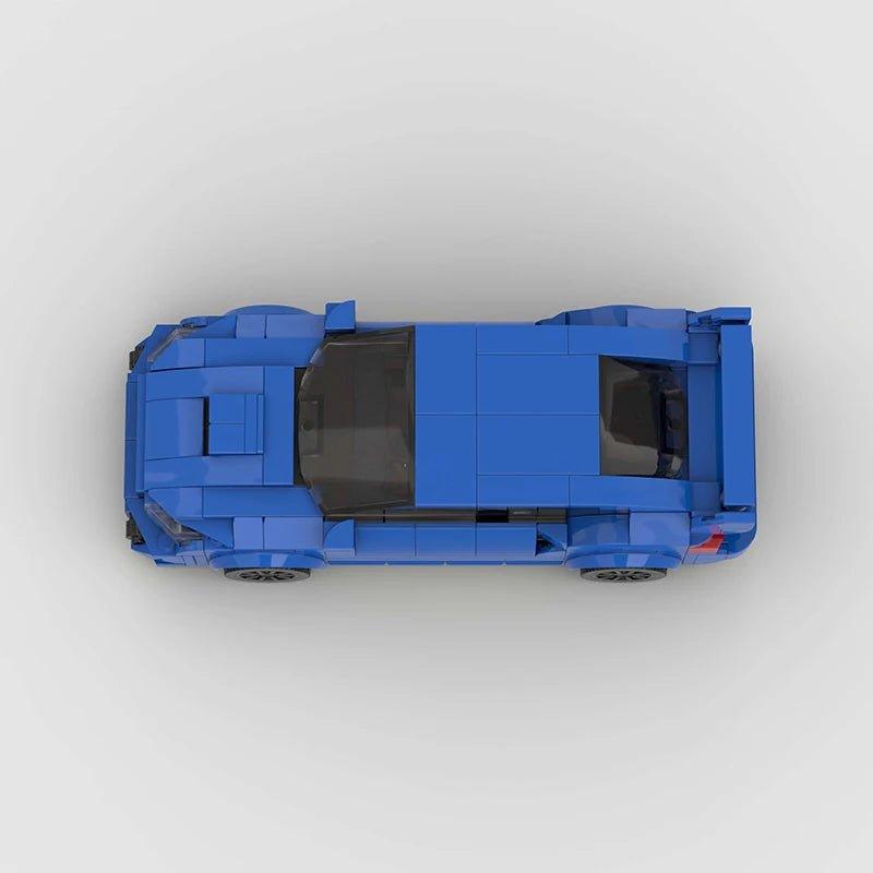 Sports Car Vehicle Racer Building Blocks