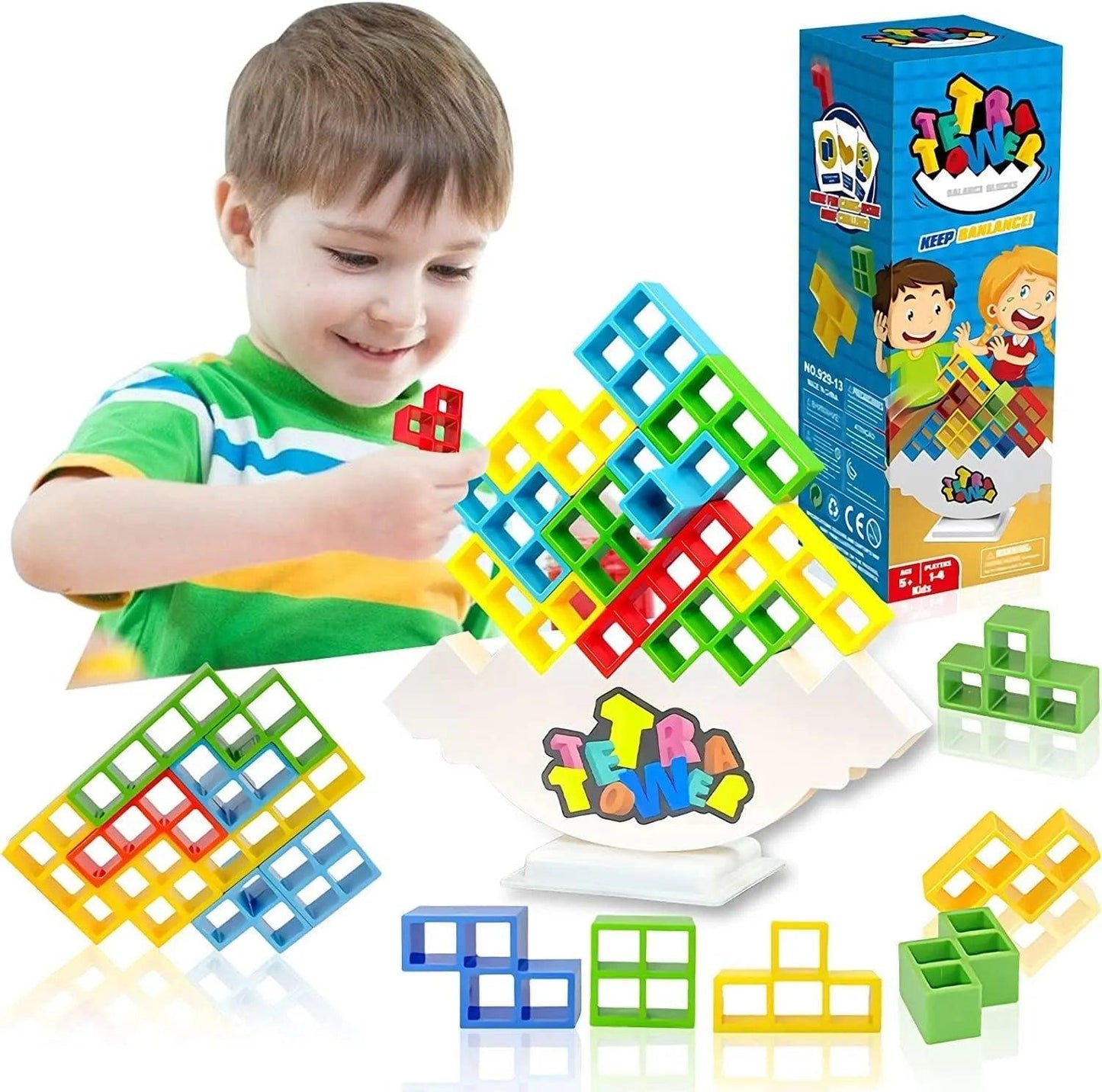 Stacking Blocks Tetra Tower Balance Game