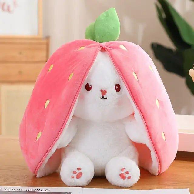 Strawberry Carrot Rabbit Plush Toy