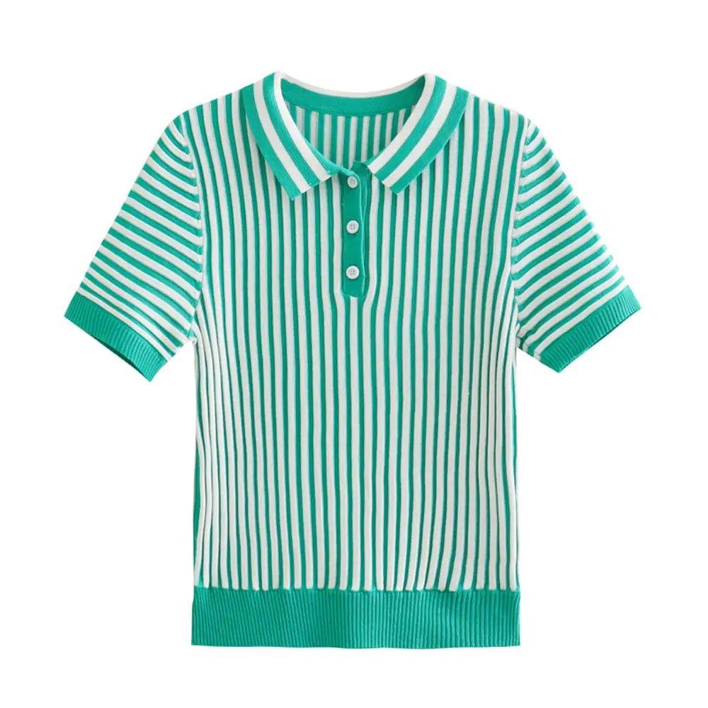 Striped Polo Shirt