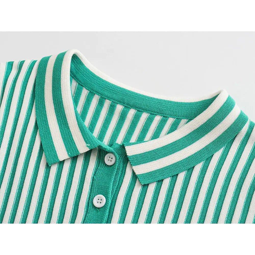 Striped Polo Shirt