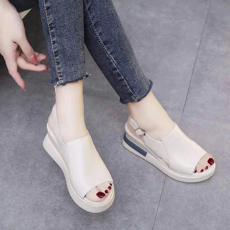 Summer Wedge Platform Sandals