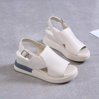 Summer Wedge Platform Sandals