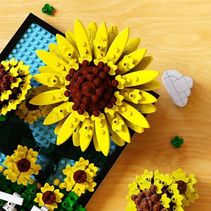 Sunflower Mosaic Bricks Toy