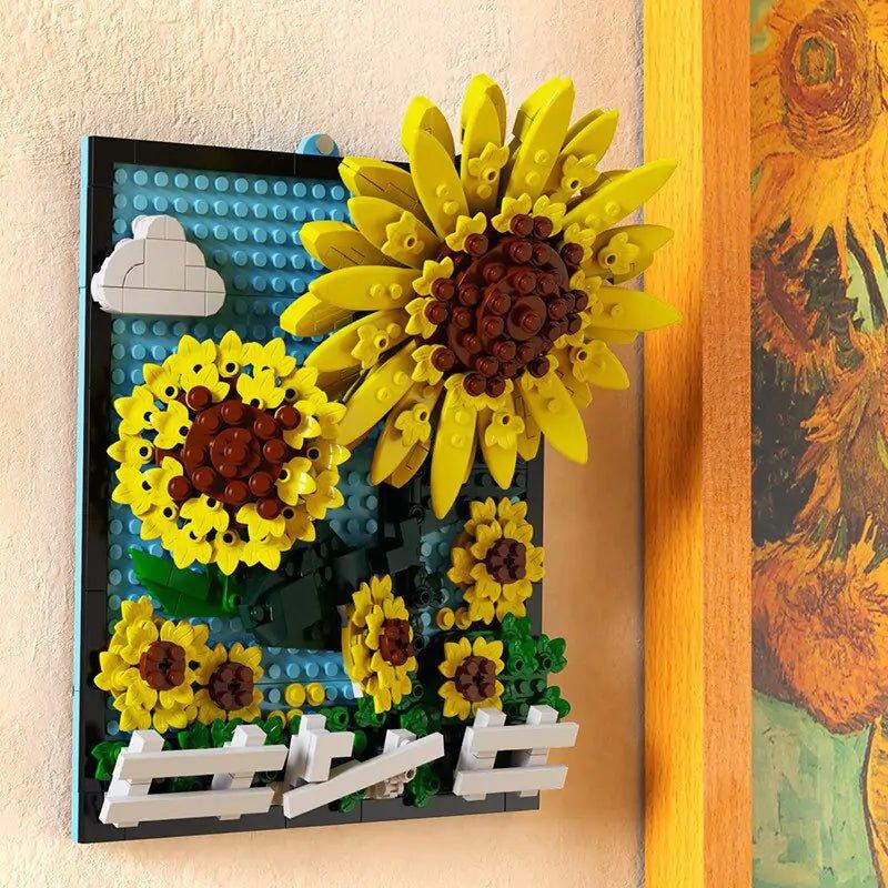 Sunflower Mosaic Bricks Toy