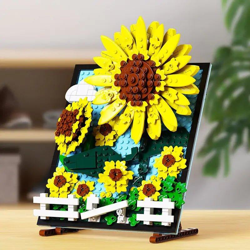 Sunflower Mosaic Bricks Toy