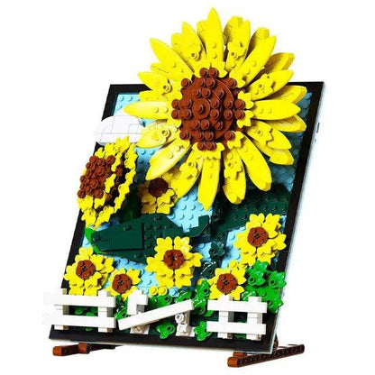 Sunflower Mosaic Bricks Toy