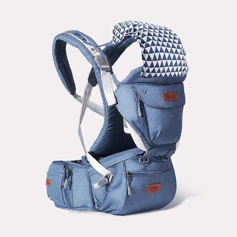 Sunveno Ergonomic Baby Carrier with Hip Seat - Home Kartz