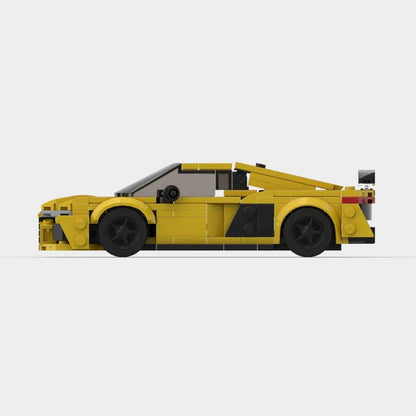 Supercar R8 Racer Brick Car Toys