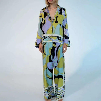 Swirl Up Two Piece Pant Set