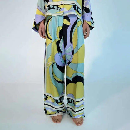 Swirl Up Two Piece Pant Set