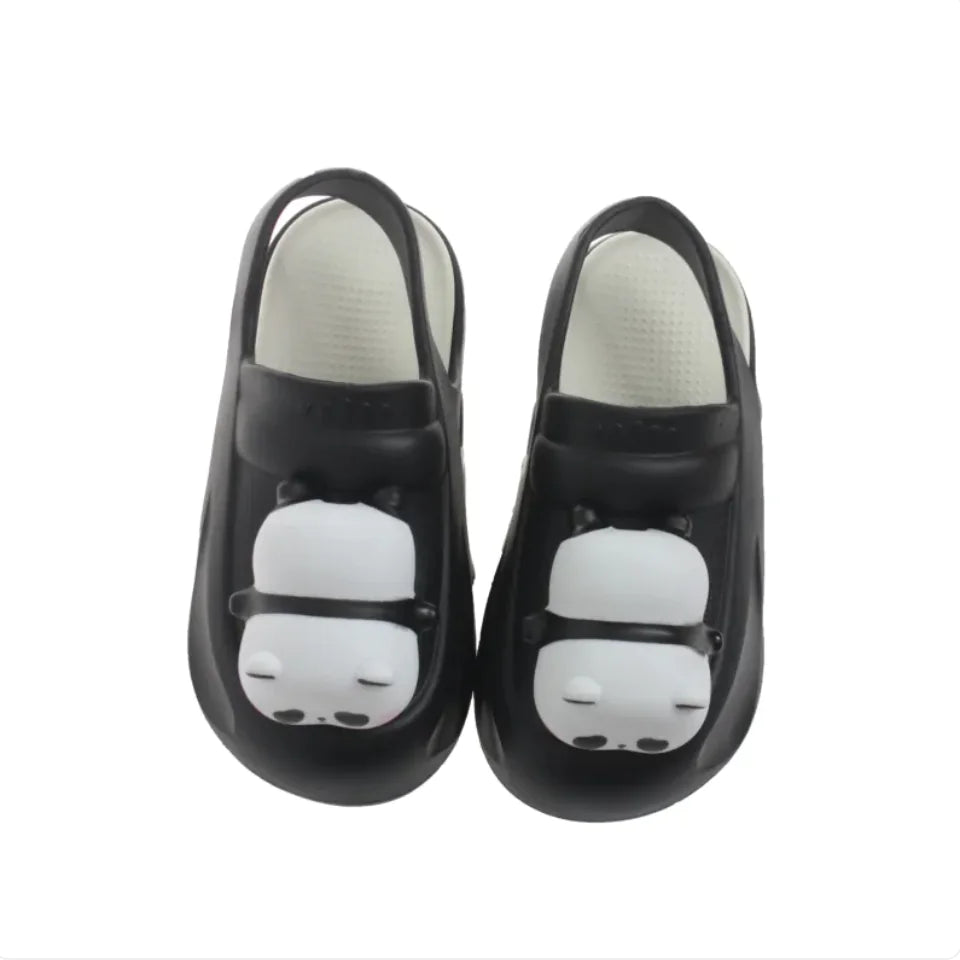 2024 Cute Panda Lamp Light Slippers for Women - Funny Summer Sandals