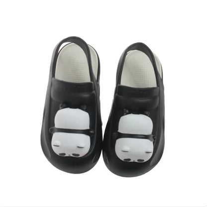 2024 Cute Panda Lamp Light Slippers for Women - Funny Summer Sandals