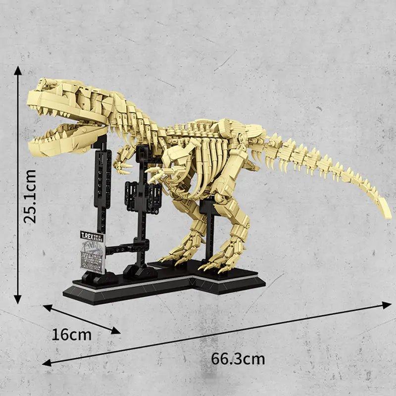 T - Rex Dinosaurs Fossil Building Blocks