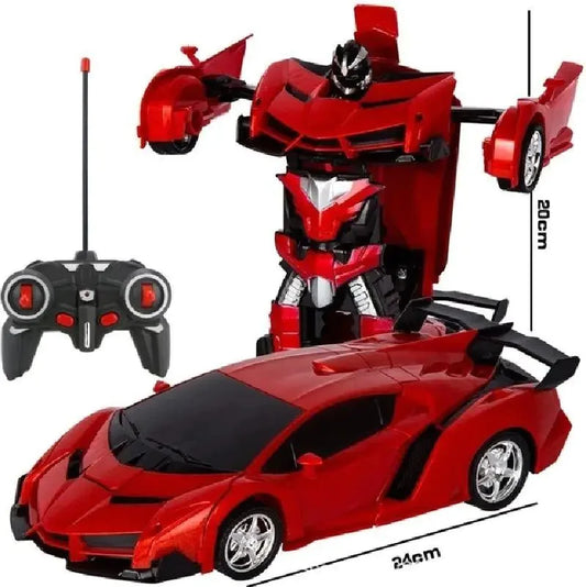 2-in-1 Automatic Transformation Transformer Toy Car : Double the Fun, Double the Excitement! - Home Kartz