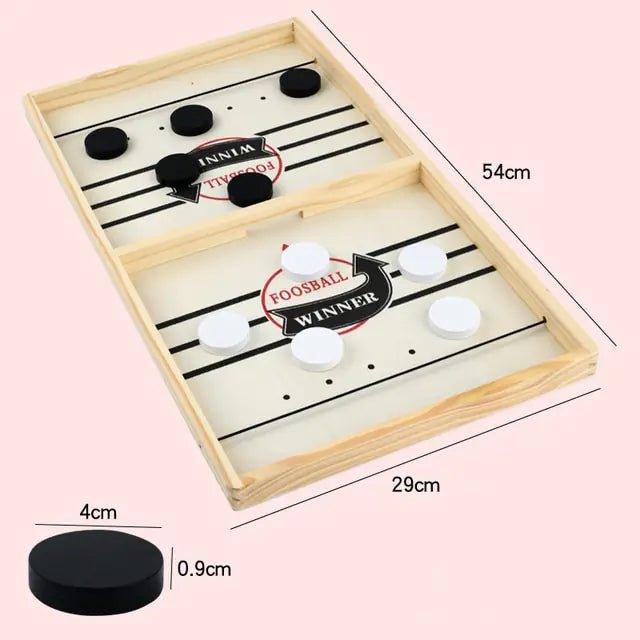 Table Hockey Fast Sling Puck Board Game