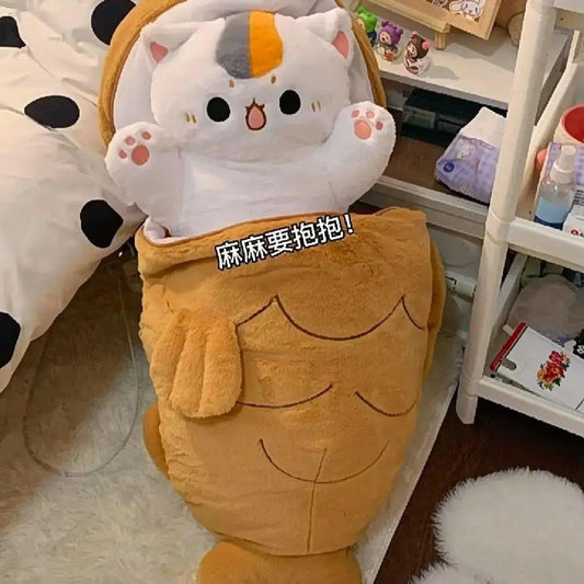 Taiyaki Doll Cat Pillow Plush Toy