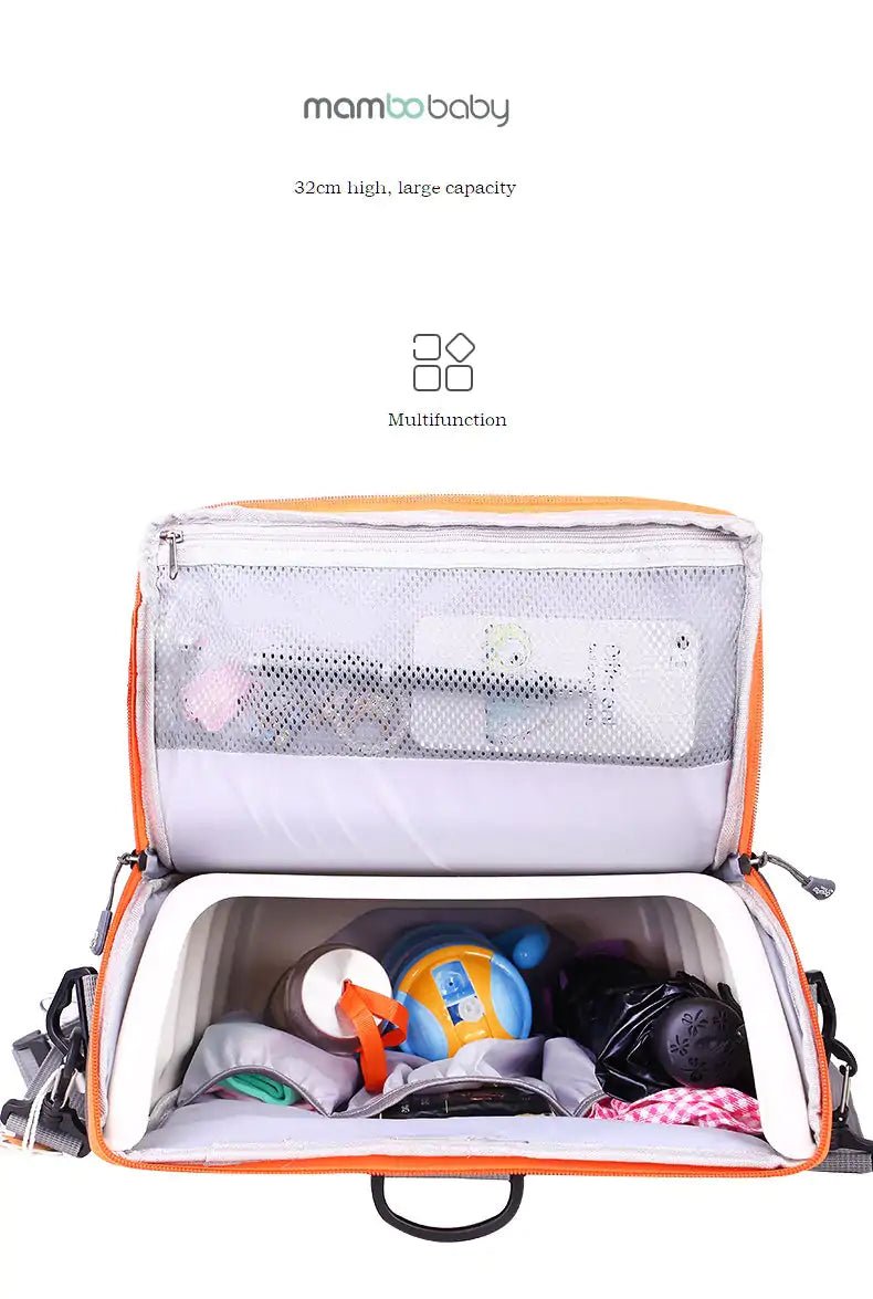 The 2-in-1 Travel Bag/Booster Seat: Your Go-To Accessory for Family Outings