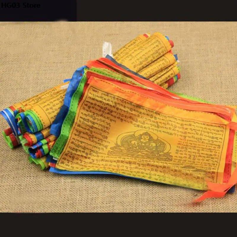 Tibetan Buddhist Prayer Flags