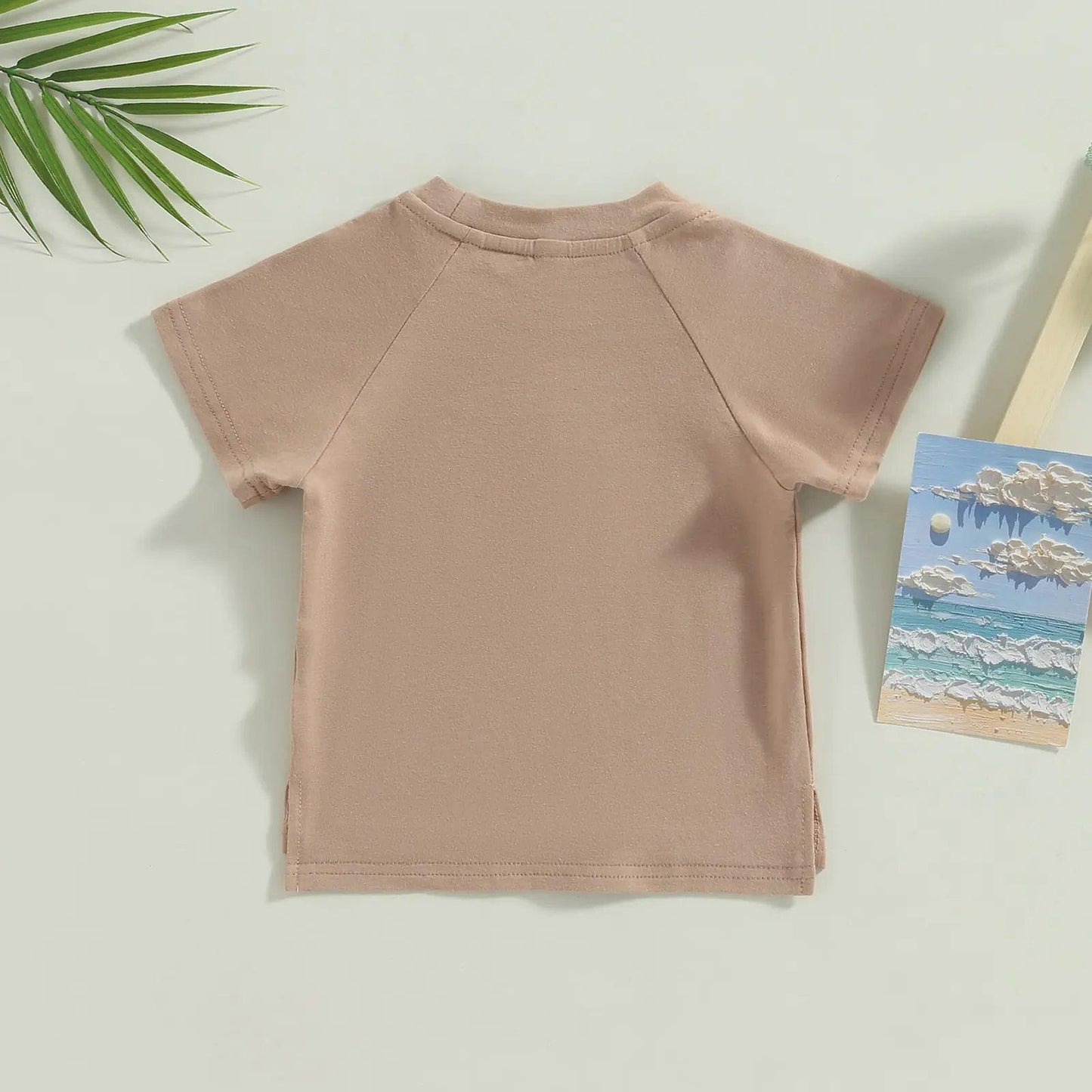 Toddler Kids Baby Girls Boys Summer Casual Tops