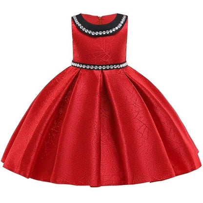 Toddlers Bridesmaid Elegant Dress For Girl