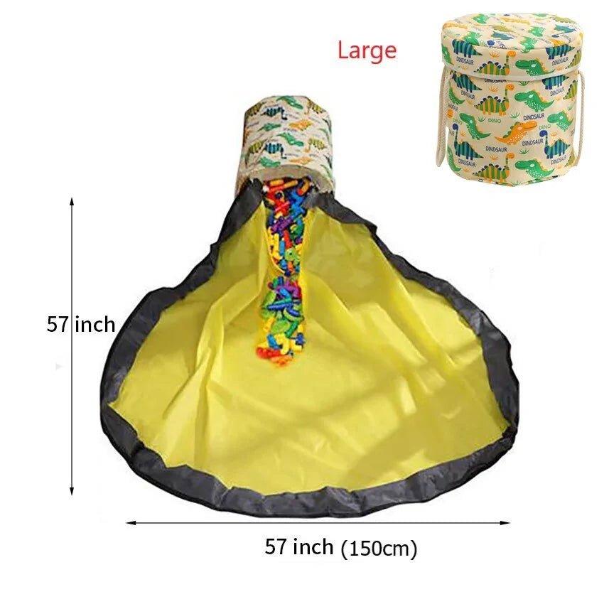 Toy Storage Bag and Play Mat