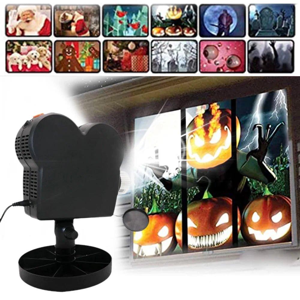 Transform Your Space with the Ultimate Halloween Holographic Projector 🎃