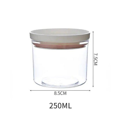 Transparent Food Canister