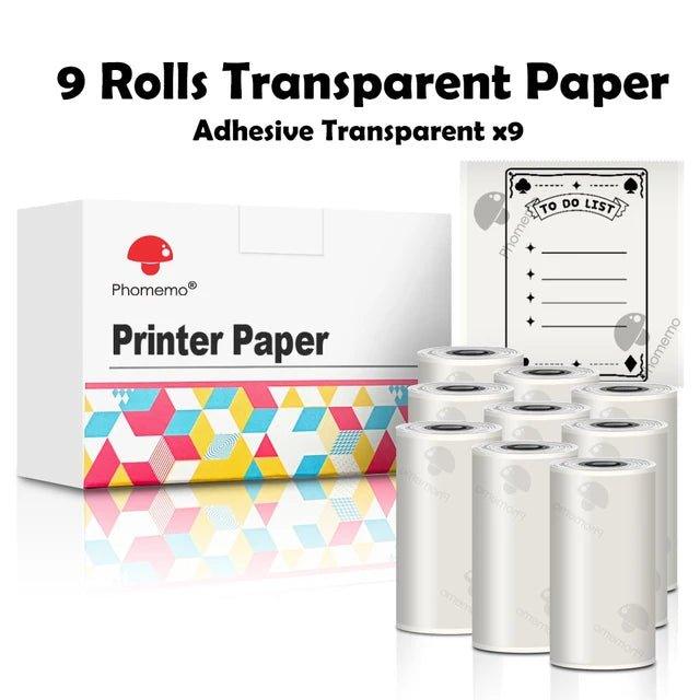 Transparent Self - Adhesive Label Rolls