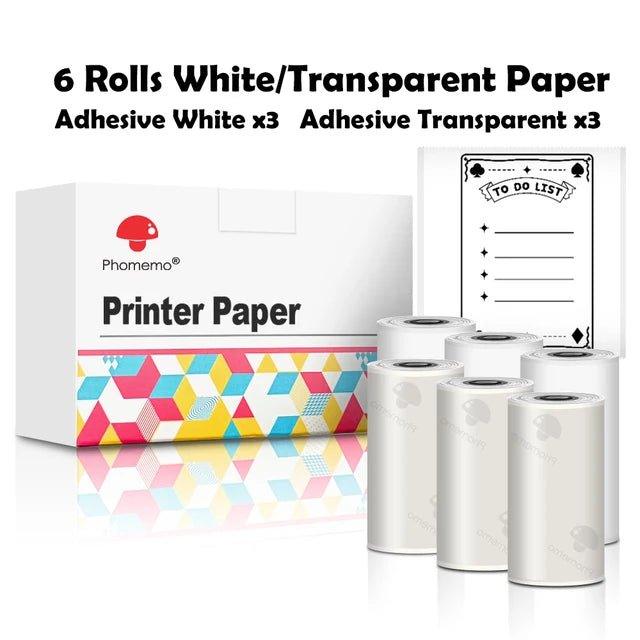 Transparent Self - Adhesive Label Rolls