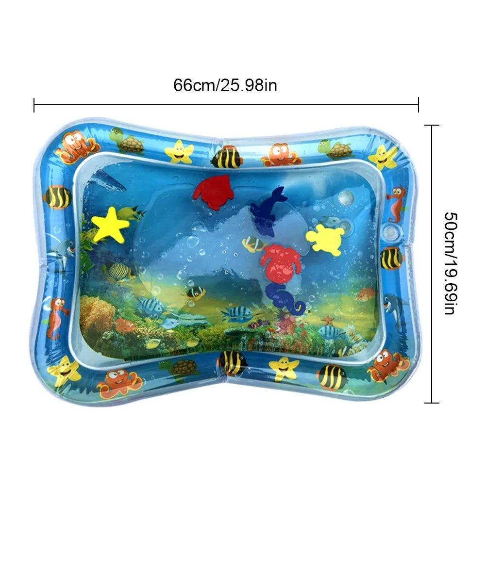 Tummy Time Inflatable Water Mat for Babies